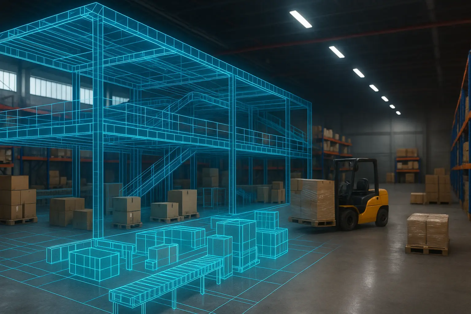 Tecnología BIM en Centros Logísticos: Cómo Optimizar Remodelaciones y Recursos con Gemelos Digitales