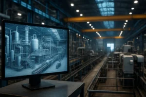 ¿Qué es un gemelo digital y cómo se usa en plantas industriales?