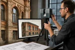 Escaneo 3D + BIM: La Revolución en Remodelaciones Arquitectónicas con Nubes de Puntos
