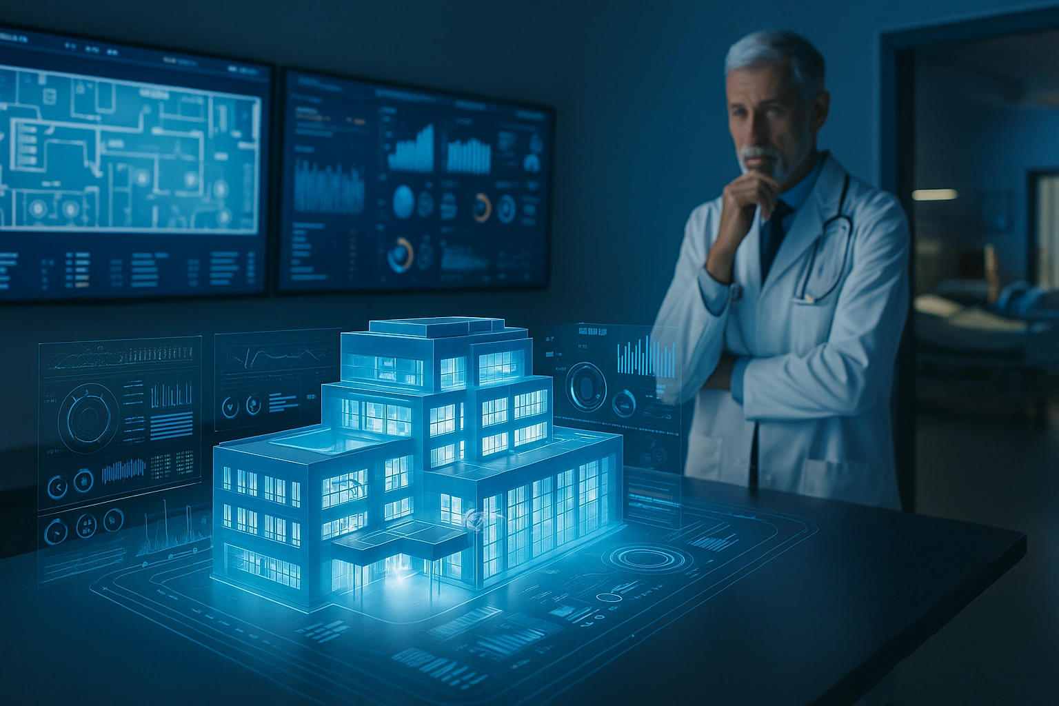 Digital Twins en Centros de Salud: La Revolución de la Gestión Hospitalaria con BIM