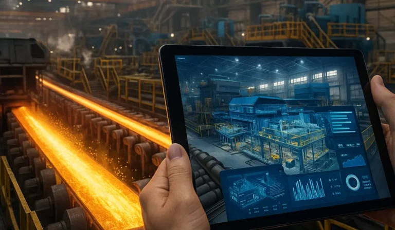 Digital Twins in Metallurgical Plants: Optimization and Reduction of Downtime