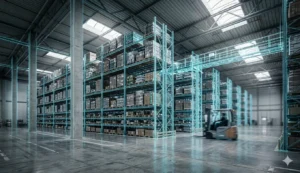 Cómo optimizar layout de almacén logístico con Scan2BIM